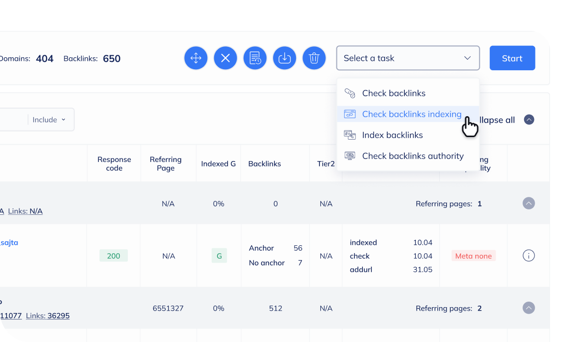 Google index checker