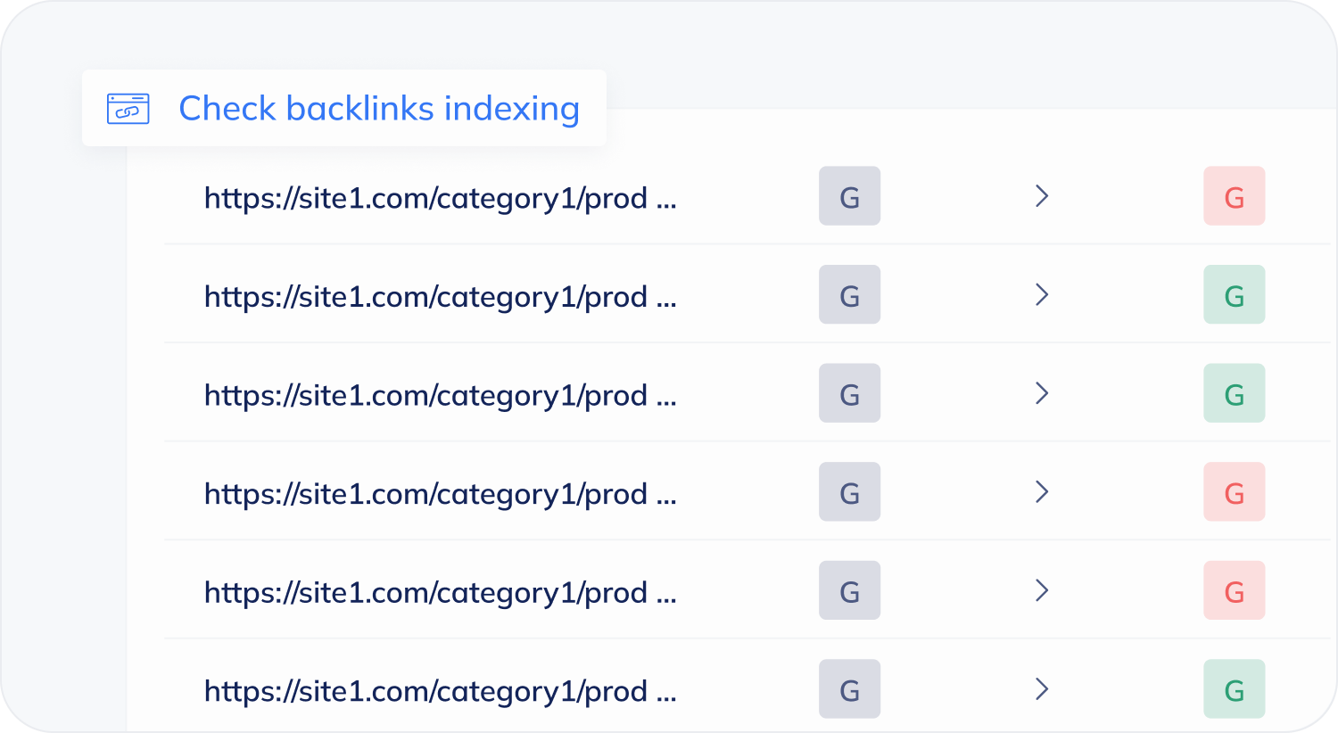 Backlink Index Checker